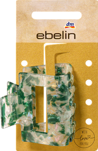 Haarklammer Cut-out, Grün, 1 St ebelin