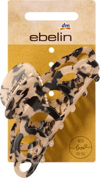 Haarklammer Cut-outs, T-Shell, 1 St ebelin
