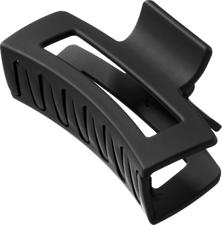 Haarclip uitsparing zwart, 1 st