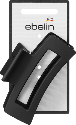 ebelin Haarklammer cutout, schwarz, 1 St
