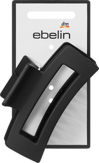 ebelin Haarklammer cutout, schwarz, 1 St