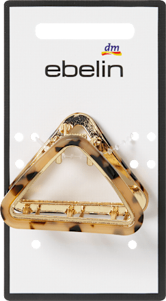 Haarklammer Dreieck T-Shell Optik, 1 St