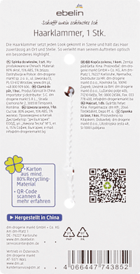 Haarclip Have A Coffeemazing Day, 1 st.