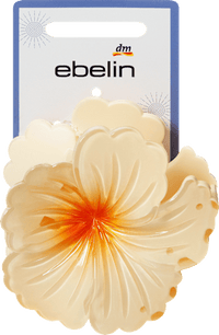 ebelin Haarklammer Hibiskus, apricot, 1 St