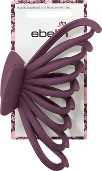 Haarklammer maxi, aubergine, 1 St