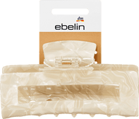 Haarclip maxi beige, 1 stuk