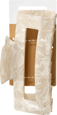 Haarklammer maxi, beige, 1 St