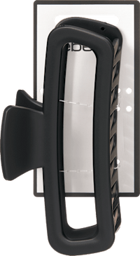 Haarklammer maxi, braun/schwarz, 1 St