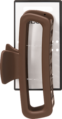Haarklammer maxi, braun/schwarz, 1 St