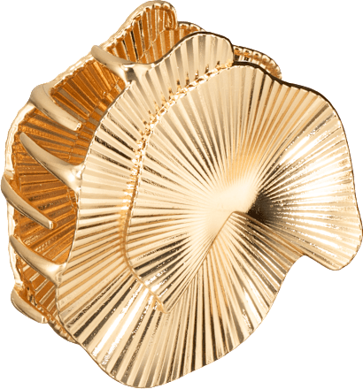 Haarklammer Metall gold, 1 St