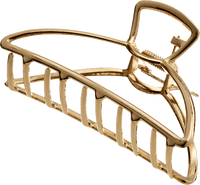 Haarklammer Metall, goldfarben, 1 St