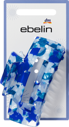 Haarklammer mit Cut-out, blau, 1 St