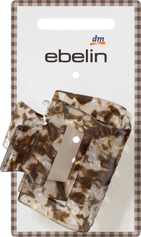 Haarklammer mit Cut-Out, braun, 1 St