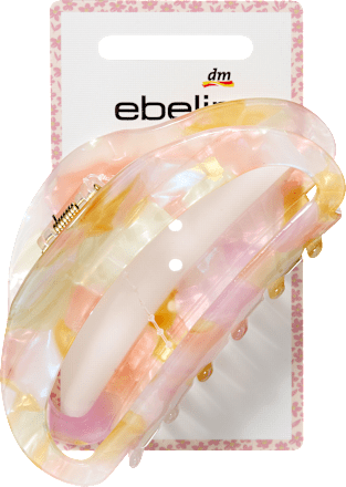 ebelin Haarklammer mit Cut-Out, bunt, 1 St