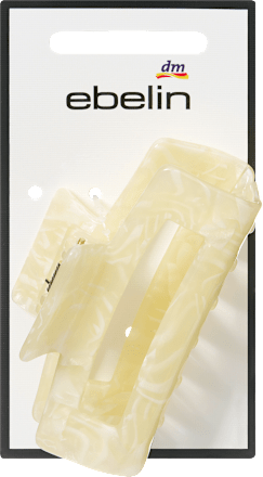 ebelin Haarklammer mit Cut-Out, creme, 1 St