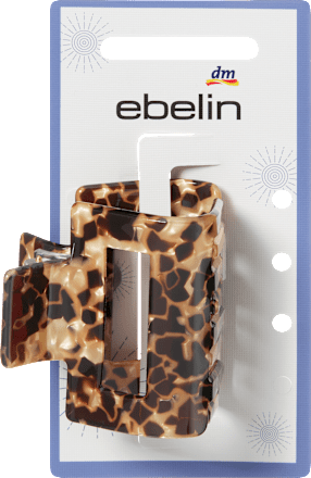 Haarklammer mit Cut-Out, Leo-Optik, 1 St