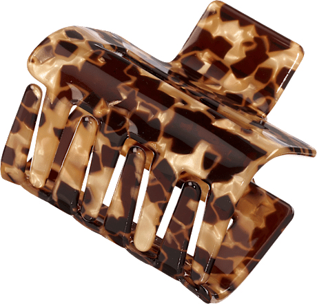 Haarklammer mit Cut-Out, Leo-Optik, 1 St