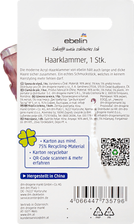 Haarspeld met uitsparing Stay wild, Kind, 1 st