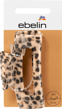 Haarspeld met stippen, 1 stuk