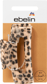 Haarspeld met stippen, 1 stuk