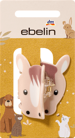 Haarclip paard, 1 stuk