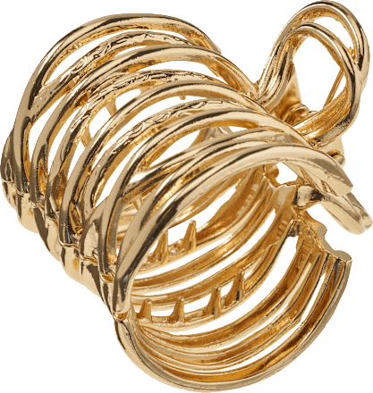 Haarklammer Pony-Cuff, Gold-Optik, 1 St ebelin
