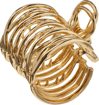 Haarklammer Pony-Cuff, Gold-Optik, 1 St ebelin