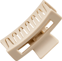 Haarklammer recycelt mit Cut-out, Beige, 1 St ebelin