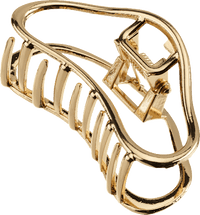 Haarklammer recyceltes Metall Gold-Optik, 1 St ebelin