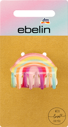 Haarklammer Regenbogen, 1 St ebelin