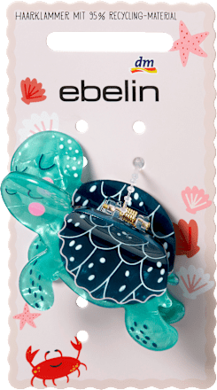 ebelin Haarklammer Schildkröte, 1 St