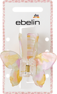 ebelin Haarklammer Schmetterling, bunt, 1 St