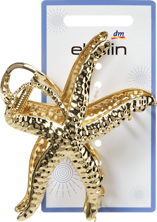 Haarklammer Seestern, Gold-Optik, 1 St
