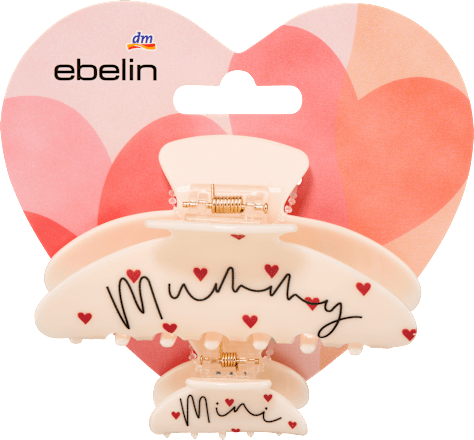 ebelin Haarklammer Set Mummy & Mini creme 2tlg, 1 St