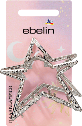 Haarklammer Stern Stay wild, Child, 1 St ebelin