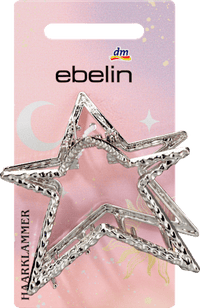 Haarklammer Stern Stay wild, Child, 1 St ebelin