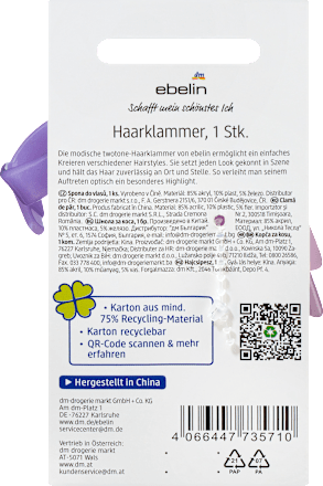 Haarspeld golfvorm Stay wild, Kind, 1 st.