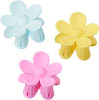 Haarklammern Blumen, 3 St