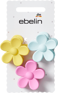 Haarklammern Blumen, 3 St