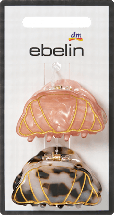 ebelin Haarklammern Croissants, 2 St