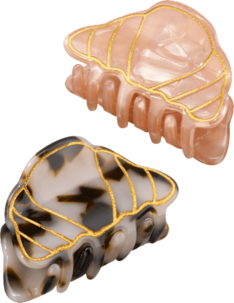 Haarklammern Croissants, 2 St