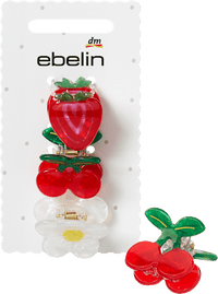 ebelin Haarklammern Früchte & Blume, 3 St