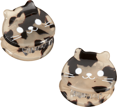 Haarklammern Katzen, 2 St