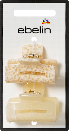 Haarklammern klein, creme, 2 St