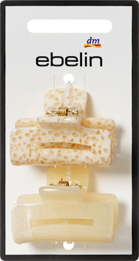Haarklammern klein, creme, 2 St