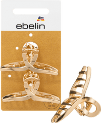 Haarklammern Metall midi, 2 St