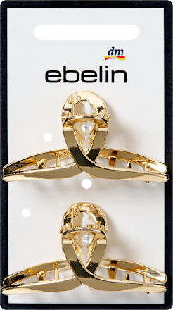 Haarklammern midi, goldfarben, 2 St