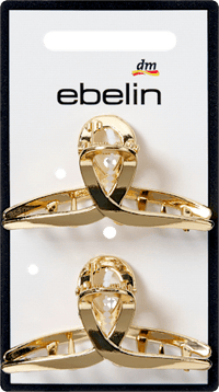 Haarklammern midi, goldfarben, 2 St