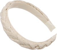 ebelin Haarreif geflochten, beige, 1 St
