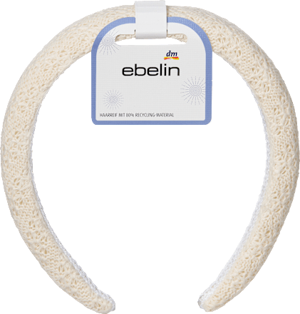 ebelin Haarreif gepolstert, beige, 1 St